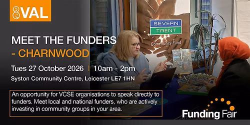 Meet the Funders - Charnwood