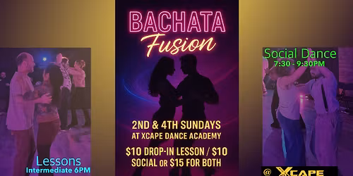 Bachata Fusion Social Dance & Lessons