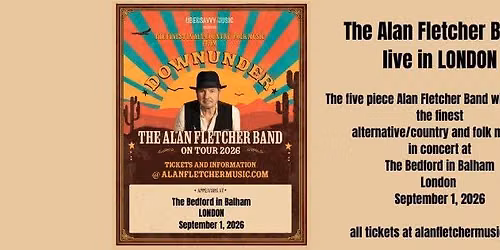 The Alan Fletcher Band Live in London