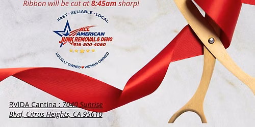 All American Citrus Heights Chamber Ribbon Cutting!
