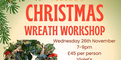 Christmas Wreath Workshop
