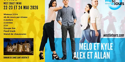 Stage 22-23-24 Mai 2026  Alex & Allan - M\u00e9lo & Kyle