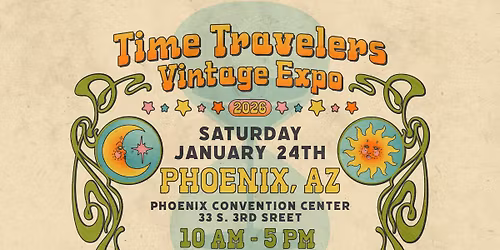 Phoenix Time Travelers Vintage Expo 2026