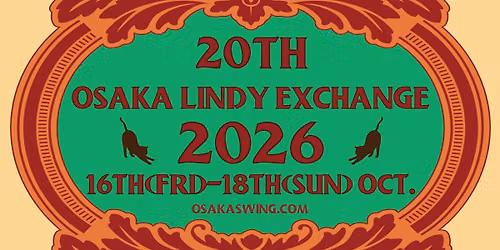 OSAKA LINDY EXCHANGE 2026 20th Anniversary 