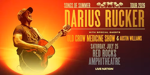 Darius Rucker: Songs of Summer Tour 2026