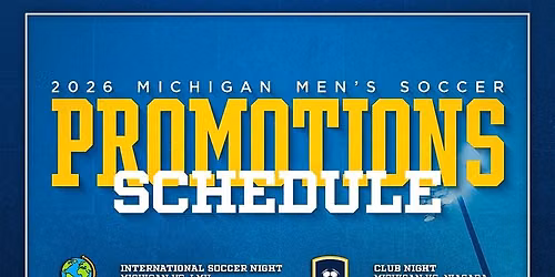 Michigan Wolverines Men's Soccer vs. Maryland Terrapins