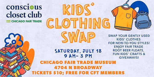 Back-to-School Kids' Clothing Swap