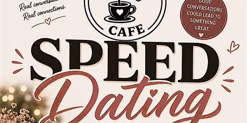 Speed Dating at Pour It Out Cafe