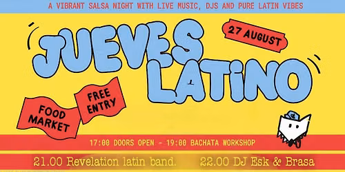 Jueves Latino x Wolf - 27\/08