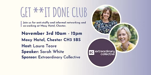 GET **IT DONE CLUB Chester November