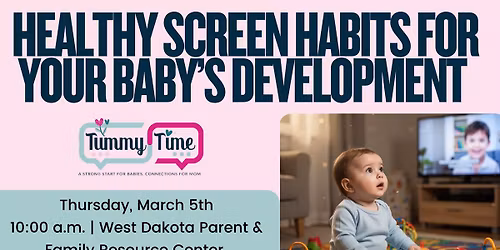 FREE Healthy Screen Habits for Your Baby's Development Class