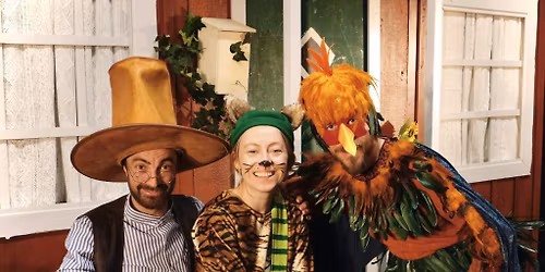 Familiel\u00f8rdag: Gubben og Katten og hanespetaklet - teater