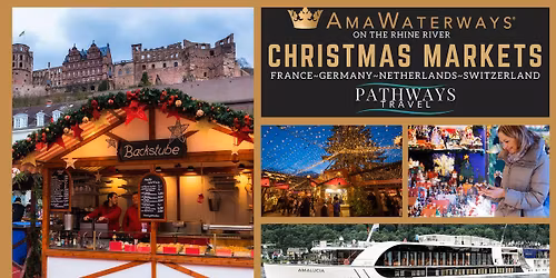 Christmas Markets on the Rhine River 2025