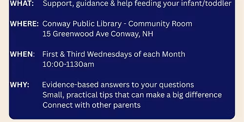 Infant Feeding Support Group