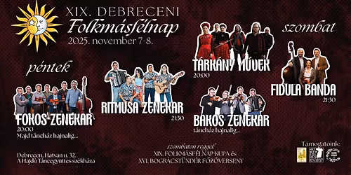 XIX. Debreceni Folkm\u00e1sf\u00e9lnap