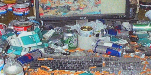 Vieze Asbak in New York