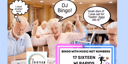 Music Bingo at 17Sixteen - WI Rapids