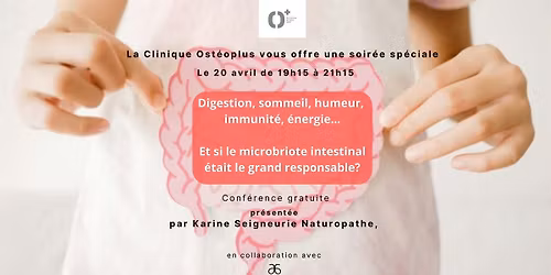 Microbiote intestinal : digestion, sommeil, humeur, immunit\u00e9, \u00e9nergie...