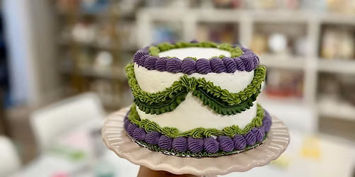 Vintage Cake Decorating at Hello Sunshine