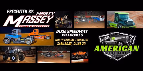TRUCKFEST: American Big Rig Racing , $2,000 to win Truck Demo Derby, Truck Show & Shine + Racing