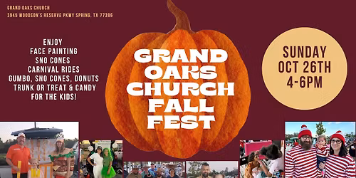 Grand Oaks Church Fall Festival