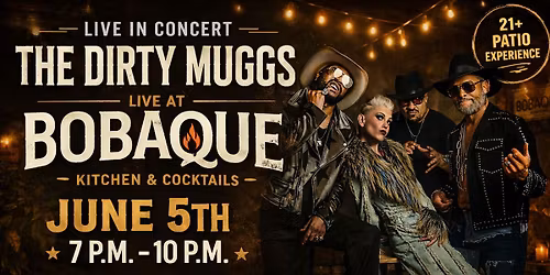 Dirty Muggs LIVE ON the patio