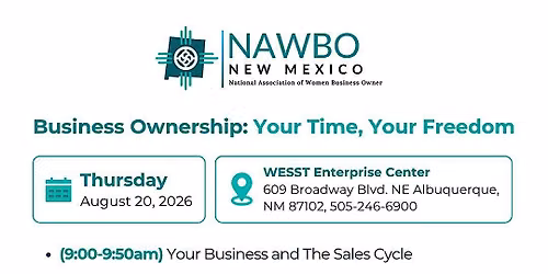 NAWBO NM's Business Ownership: Your Time, Your Freedom
