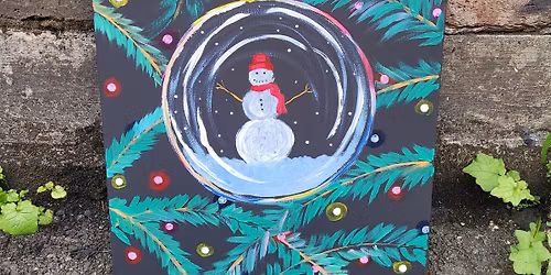 Snowman Paint Class