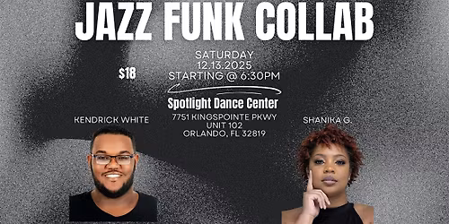 Jazz Funk Collab Dance Class