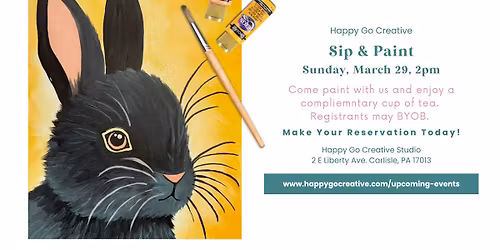 Bunny Acrylic Paint Class