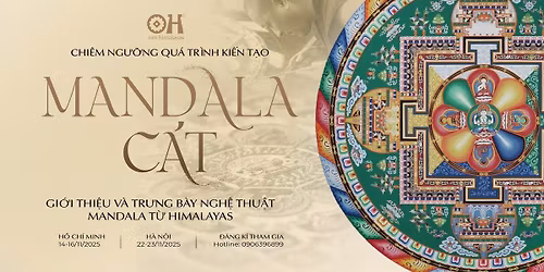 Chi\u00eam ng\u01b0\u1ee1ng qu\u00e1 tr\u00ecnh ki\u1ebfn t\u1ea1o Mandala t\u1ea1i TP.HCM