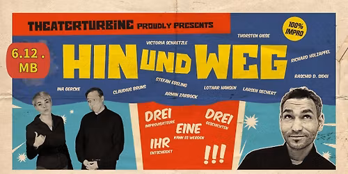 HIN UND WEG - Leipzig sucht die Superstory! \/\/ Moritzbastei Leipzig