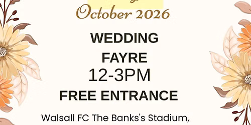 Wedding Fayre at Walsall FC