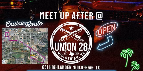 Nostalgia Cruise Night - Midlothian - Car Cruise!