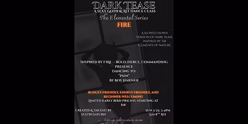 Dark Tease: The Elemental Series (Budget Friendly)