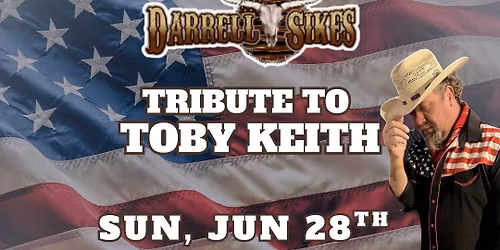 Road House Nation and Florida Faith Foundations Presents: Darrell Sikes- Toby Keith Tribute