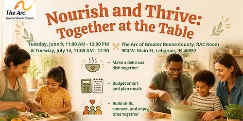 Nourish and Thrive: Together at the Table