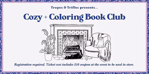July Cozy + Crafting Book Club!