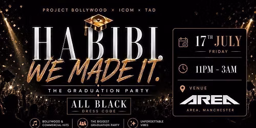 Habibi, We Made It. | Bollywood x Punjabi Party Manchester 2026