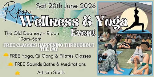 Ripon Wellness & Yoga Event