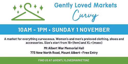 Gently Loved Markets Curvy - Mt Albert