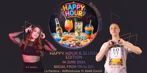 Sunday Social - Happy hour & Slush Edition