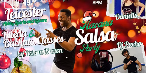 \ud83c\udf85\u2728 Havana Christmas Salsa Party \u2013 Cuban Salsa & Bachata Night! \u2728\ud83c\udf84