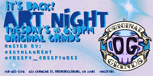Art Night at Original Grinds