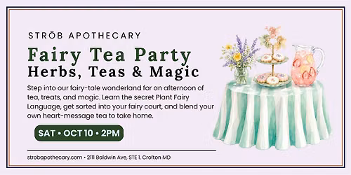 Magical Plant Fairy Tea Party