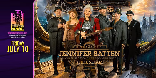 Jennifer Batten & Full Steam at The Headliners Club