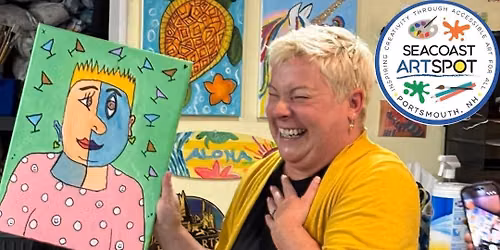 Paint Your Partner \u2013 Picasso Style! $69 per pair