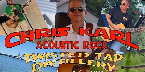 Chris Karl live at Twisted Tap Distillery!
