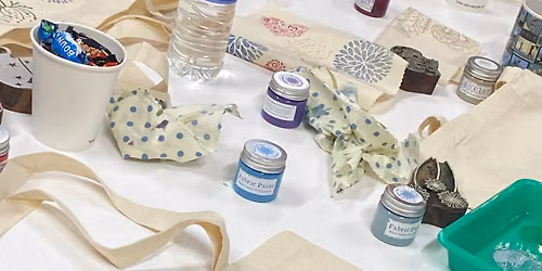 Block Printing Workshop-Print Your Own Bag at Grandma\u2019s Garden