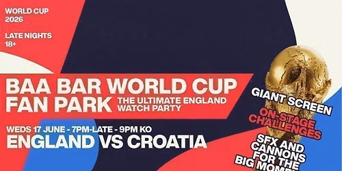 England vs Croatia - June 17th